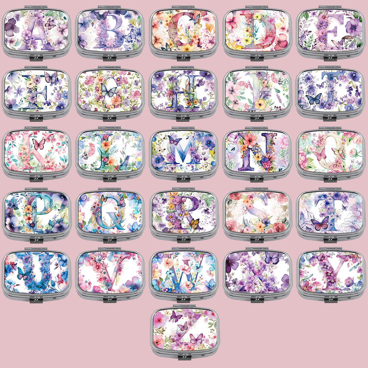 English Letter Pill Boxes Flow - đánh giá và giá Accessories Travel Jewelry Box