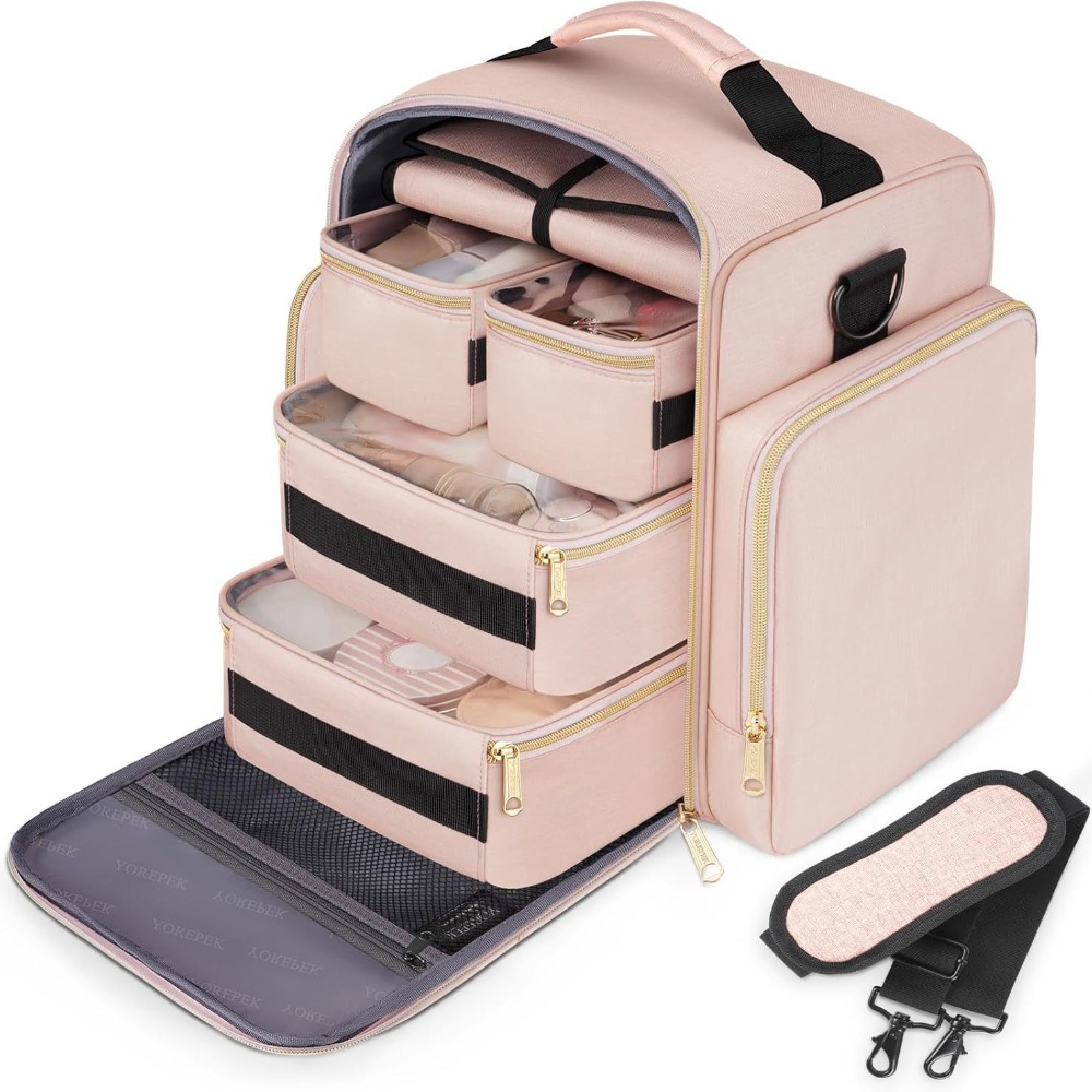 Large Travel Cosmetic Organize - đánh giá và giá Accessories Travel Jewelry Box