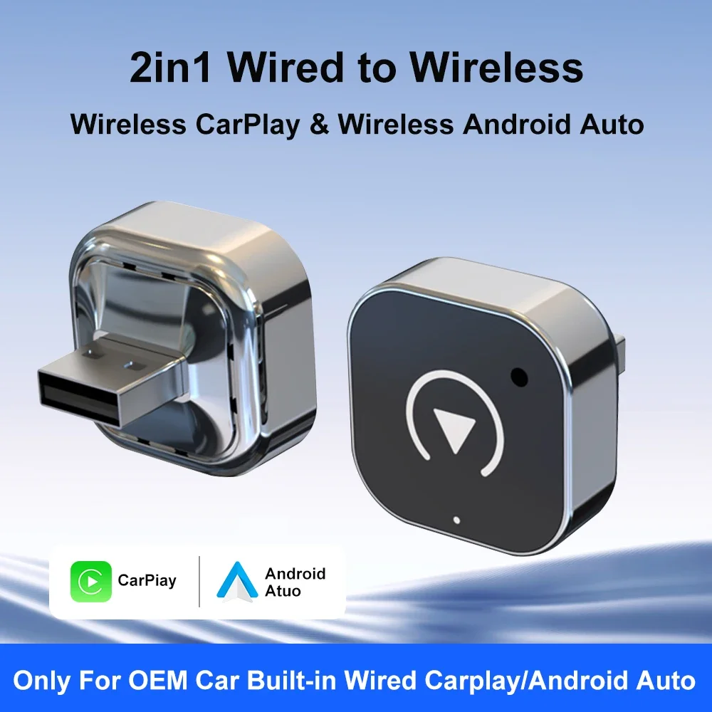 2026 2in1 CarPlay/Android Auto - đánh giá và giá Travel Adapter Universal