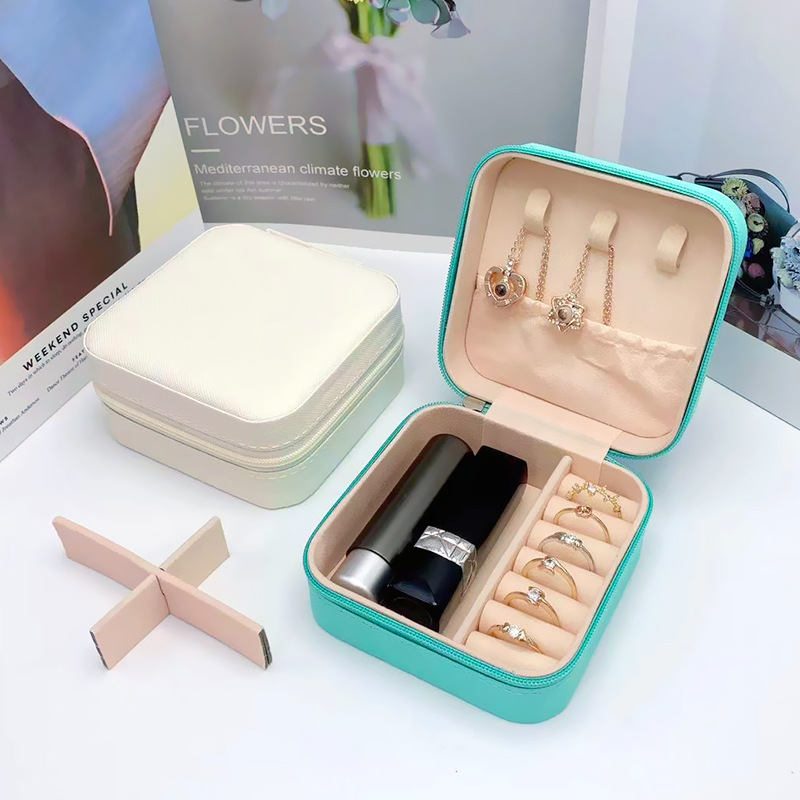 Simple And Portable Palm Jewel - đánh giá và giá Accessories Travel Jewelry Box
