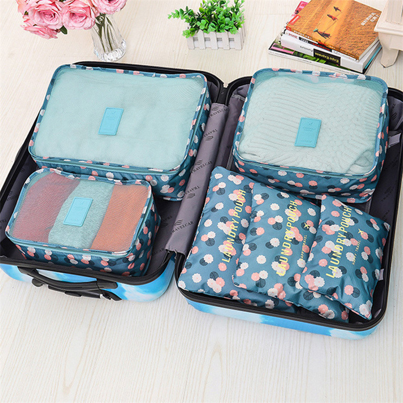 6 PCS Travel Storage Bag Set f - đánh giá và giá Travel Accessories For Plane