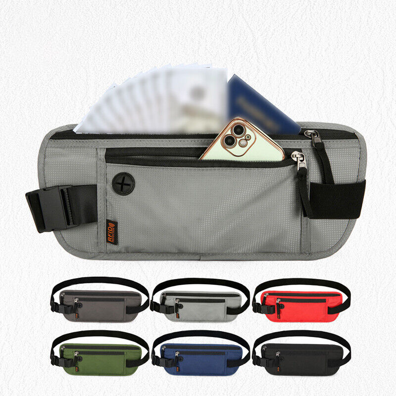 RFID Blocking Waterproof Sport - đánh giá và giá Money Belt Hidden