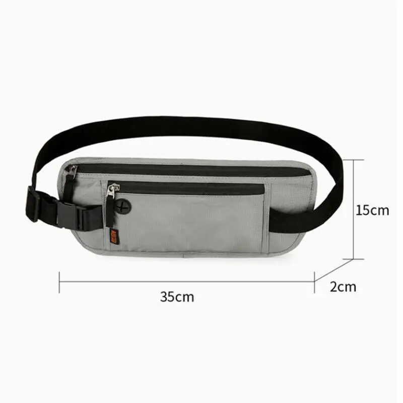 RFID Blocking Waterproof Sport - đánh giá và giá Money Belt Hidden