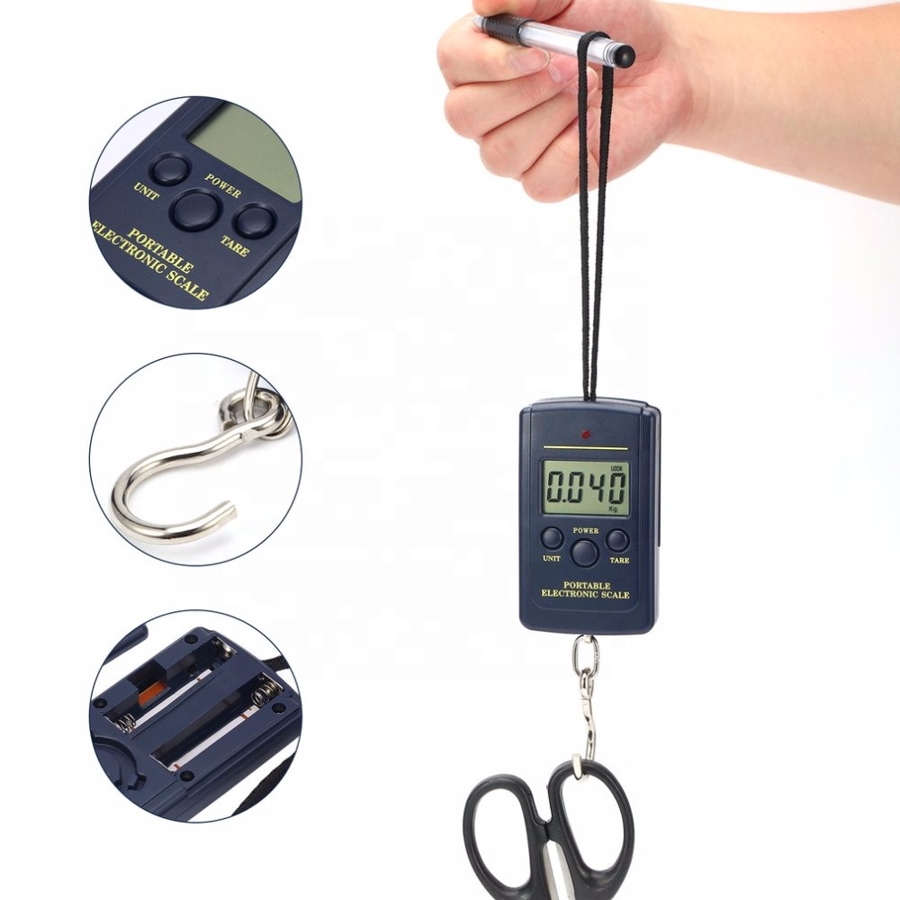 40kg/10g Digital Hanging Lugga - đánh giá và giá Luggage Scale Hanging