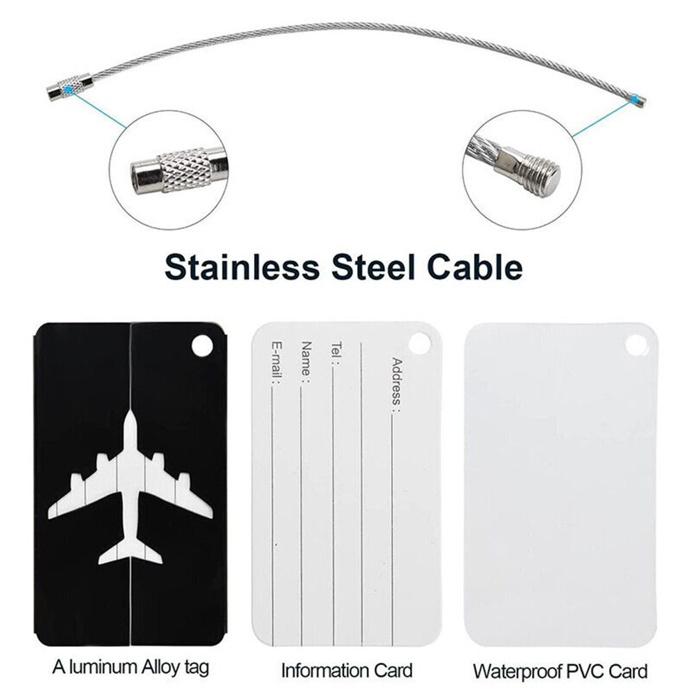 Aluminium Travel Luggage Tags  - đánh giá và giá Travel Accessories For Plane