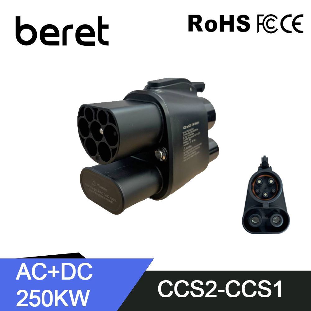 BERET EV Charger CCS2 to CCS1  - đánh giá và giá Travel Adapter Universal