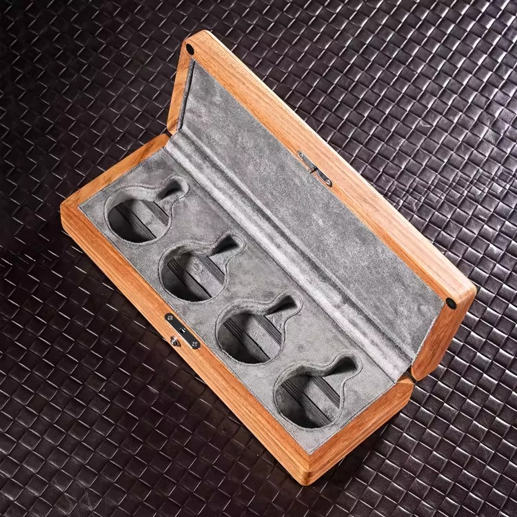Custom LOGO Wood Portable Shoc - đánh giá và giá Accessories Travel Jewelry Box