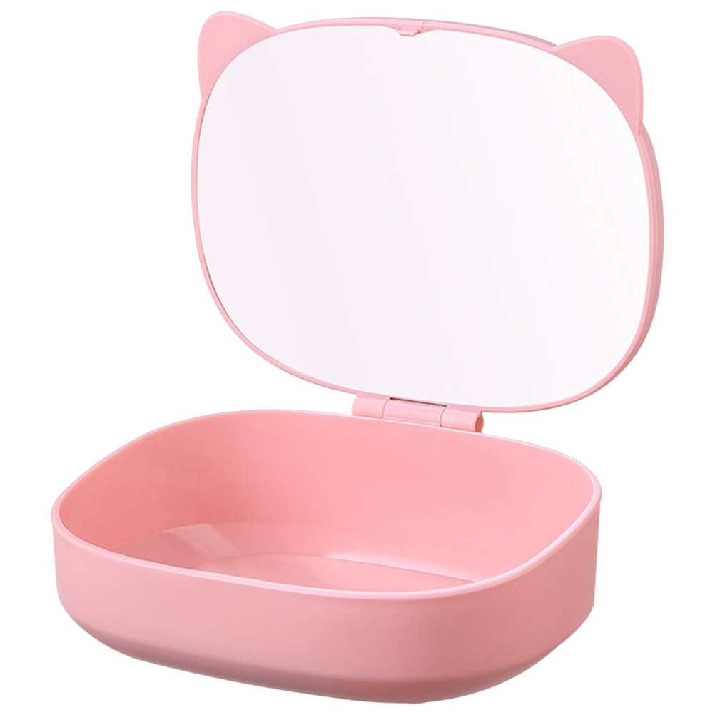 Portable Cat Ear Hair Clip Org - đánh giá và giá Accessories Travel Jewelry Box