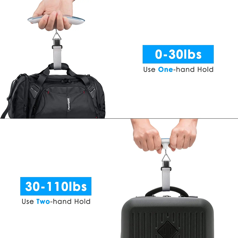 50kg/110 Pound Portable Hangin - đánh giá và giá Luggage Scale Hanging