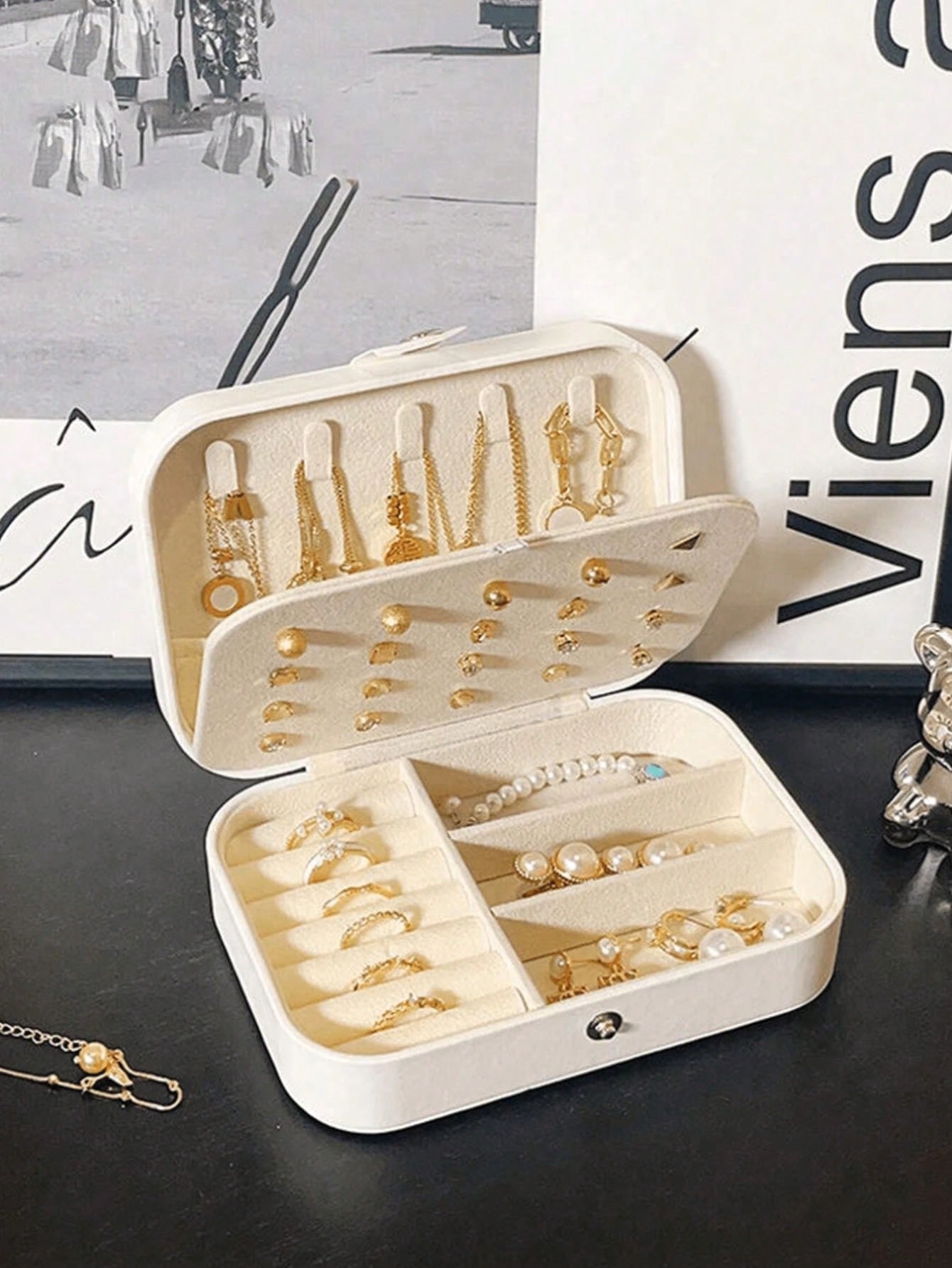 1pc Large Capacity Travel Jewe - đánh giá và giá Accessories Travel Jewelry Box