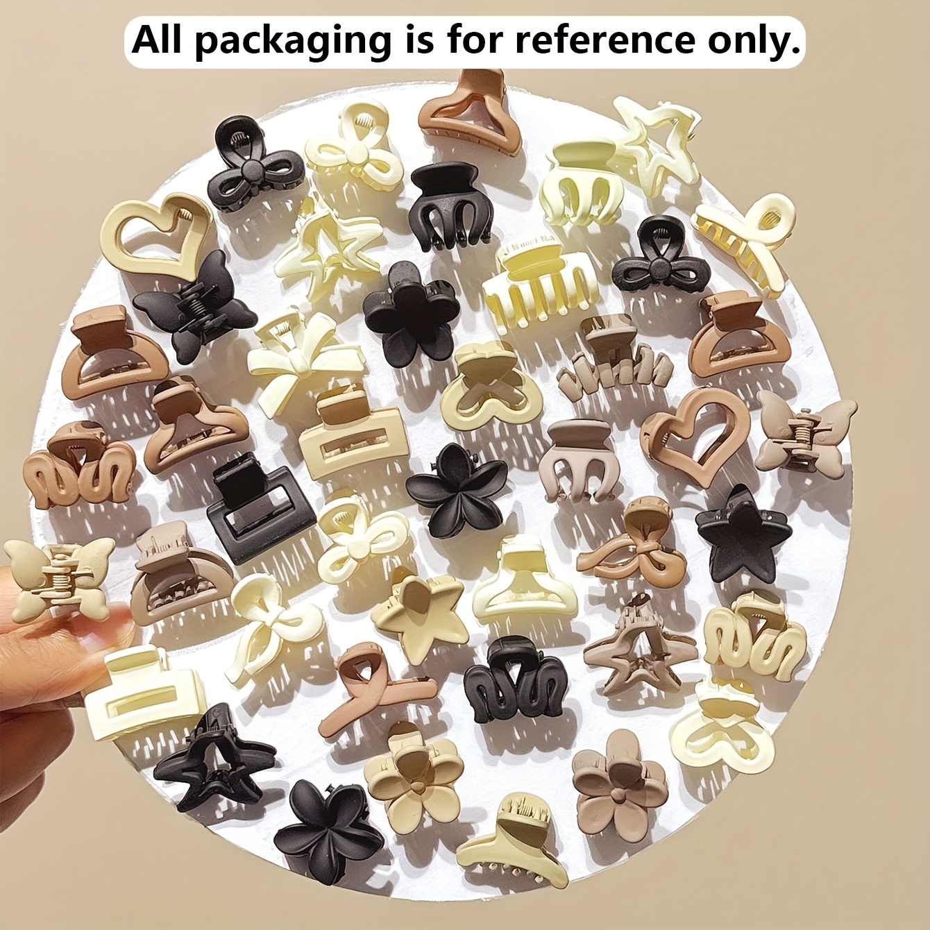 5/10/20/30pcs Beige Mixed Pack - đánh giá và giá Travel Accessories Essentials