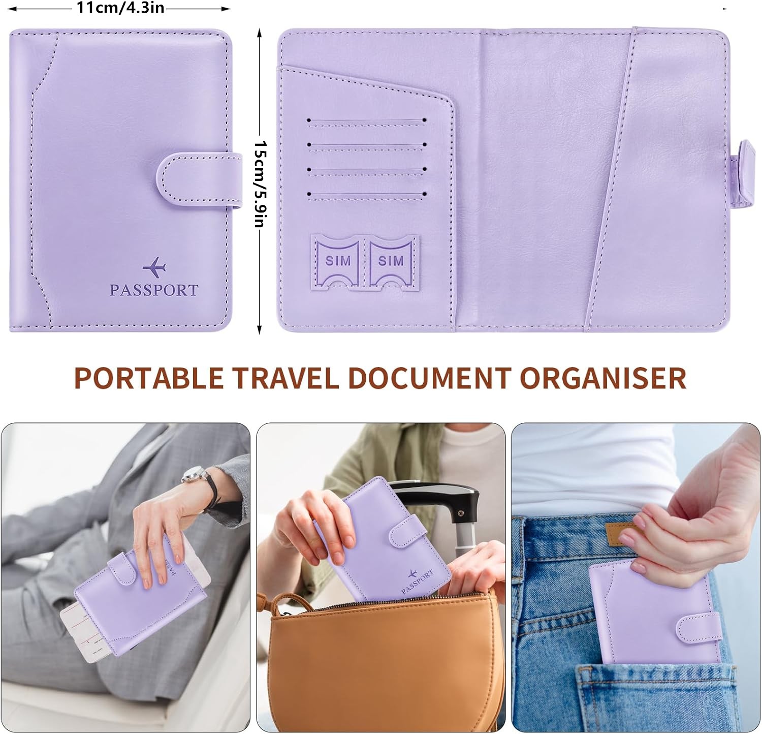 Passport Holder for Travel Cru - đánh giá và giá Travel Accessories Essentials
